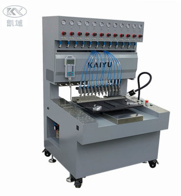 좋은 가격 12 컬러 부드러운 PVC 키 체인 기계 패치 만들기 위해 고 정밀 온라인으로