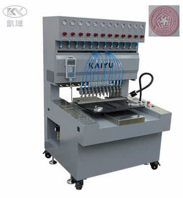 실리콘 고무 키 체인 제조 기계 PVC 디스펜서 12 색상