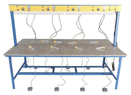 좋은 가격 220V 60HZ 접착제 분배 테이블 PVC 라벨 제조 기계 온라인으로