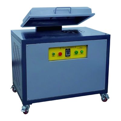 좋은 가격 혁명적 이중 헤드 진공 캐비닛 소음 낮은 PVC 분배 기계와 실리콘 라벨 생산 온라인으로